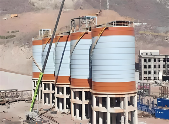 海淀高架钢板仓